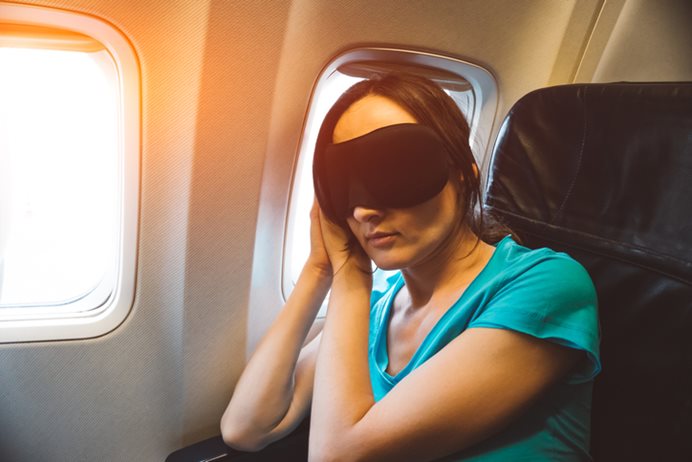 jet lag pri cestach lietadlom