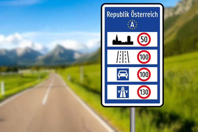 dopravne predpisy v Rakusku